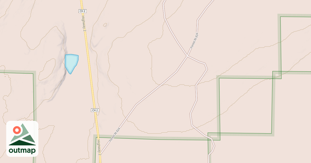 Map of FH 15 SPUR 824