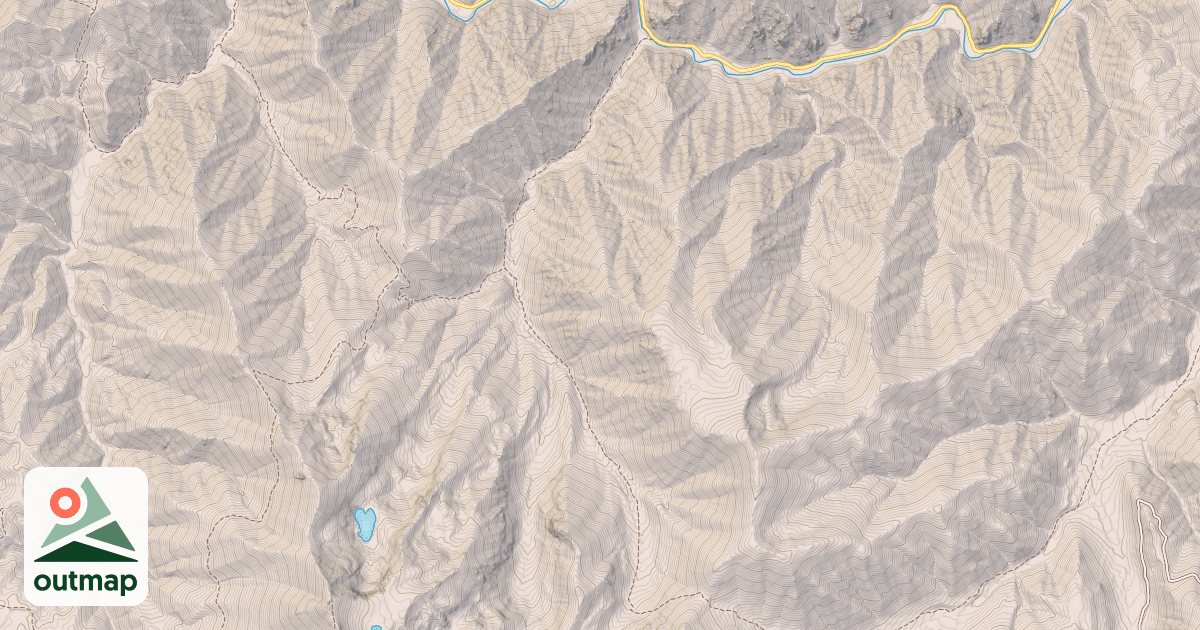 Map of DEADWOOD CREEK