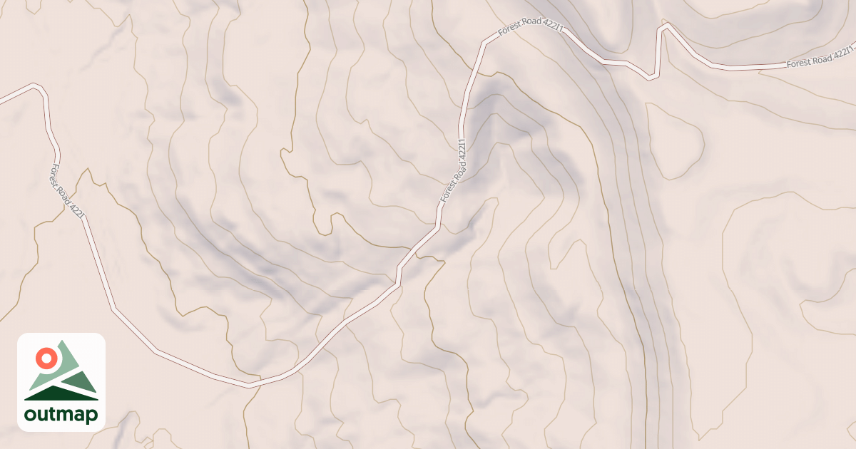 Map of USFS National Forest System Roads {0E059166-8B30-4E0B-9C6D-56B3341BF0BE}