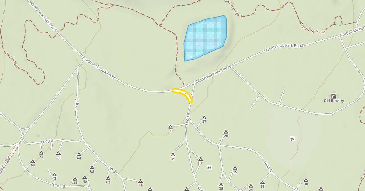 Map preview of Loop A