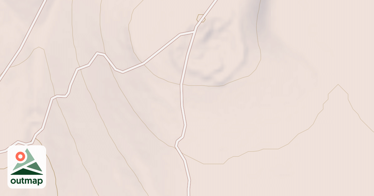 Map of Radar Hill OHV Trails