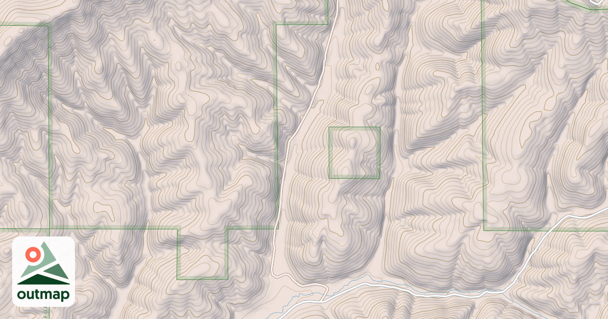 Map of MIZPAH MINE