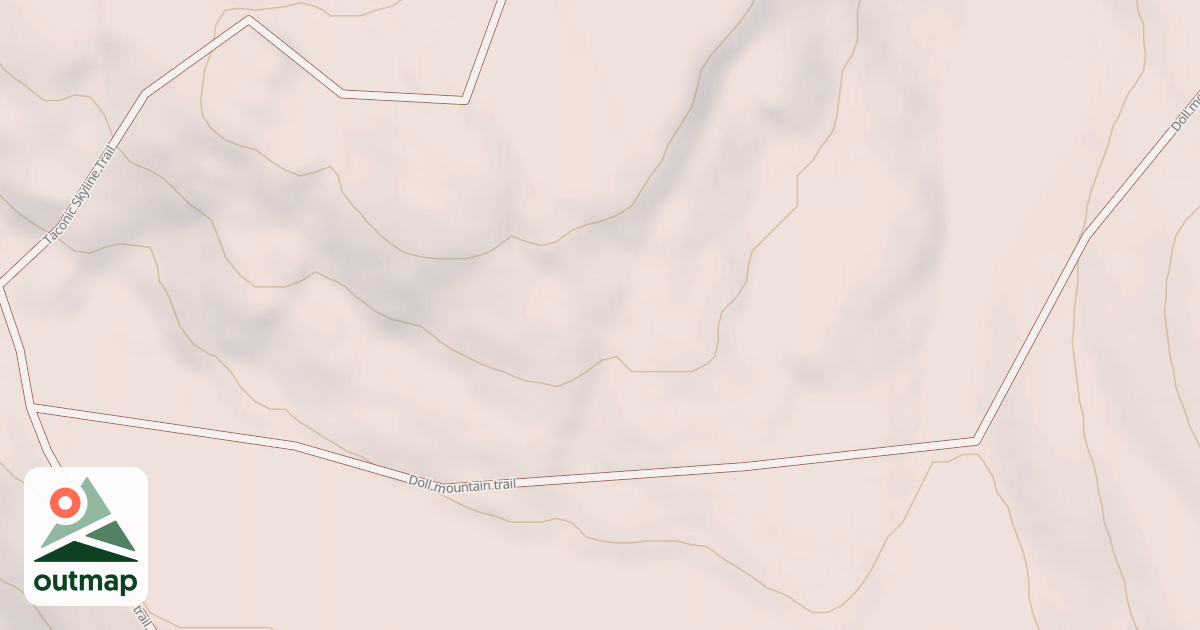 Map of Doll Mountain Trail