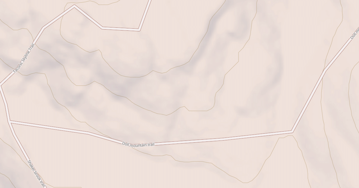 Map preview of Doll Mountain Trail