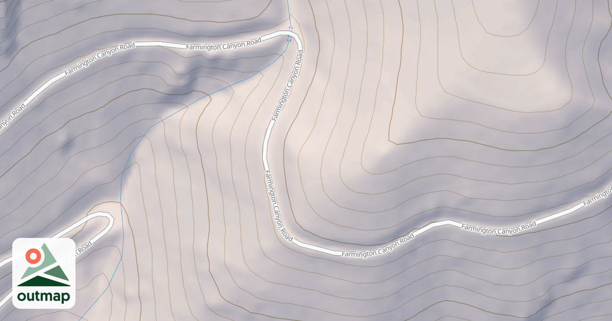 Map of FARMINGTON CANYON ATV