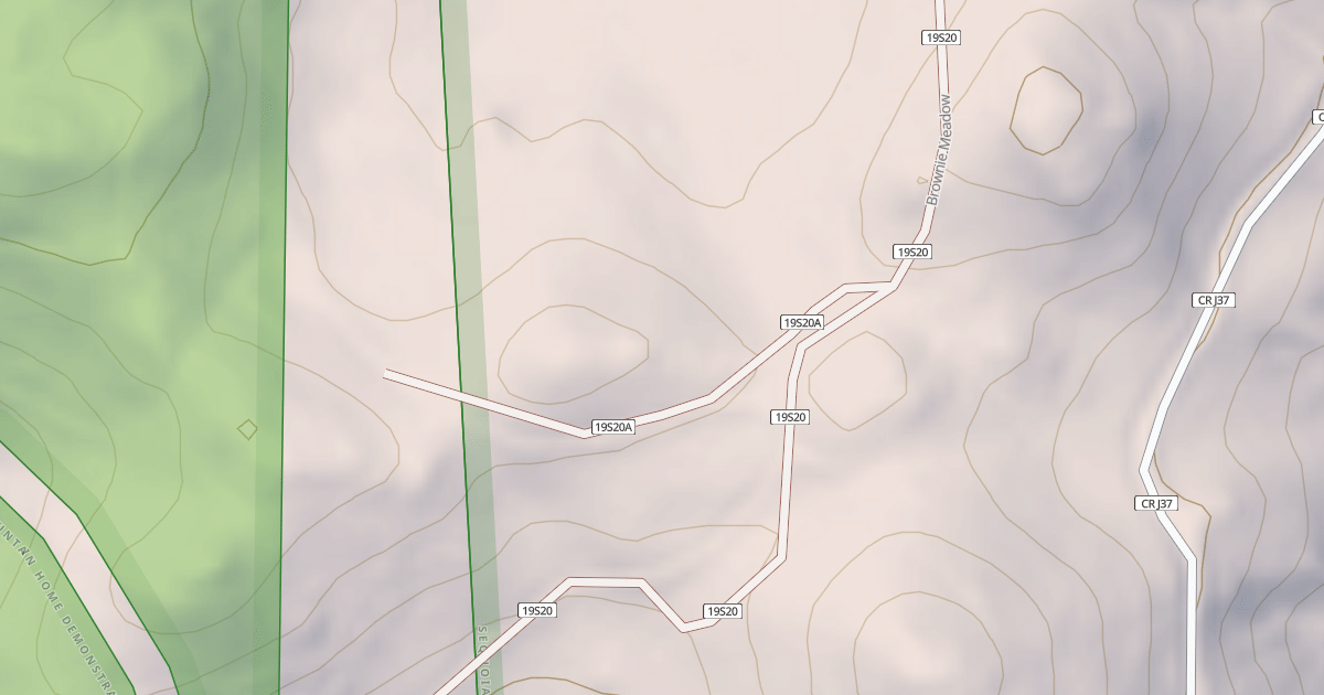 Map preview of BROWNIE MEADOW