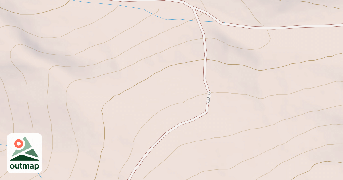 Map of 8383k