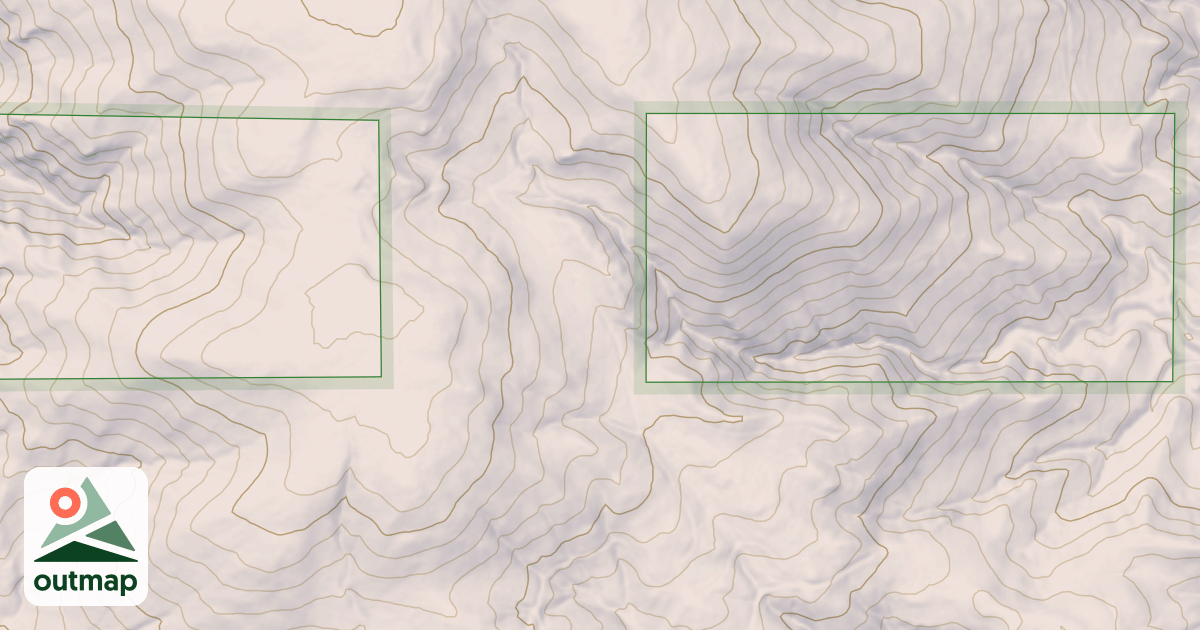 Map of CROOK MOUNTAIN BR 1D