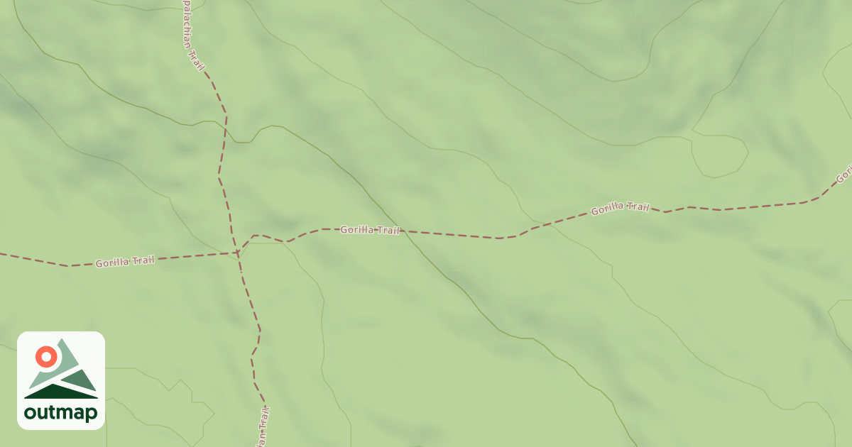 Map of Gorilla Trail