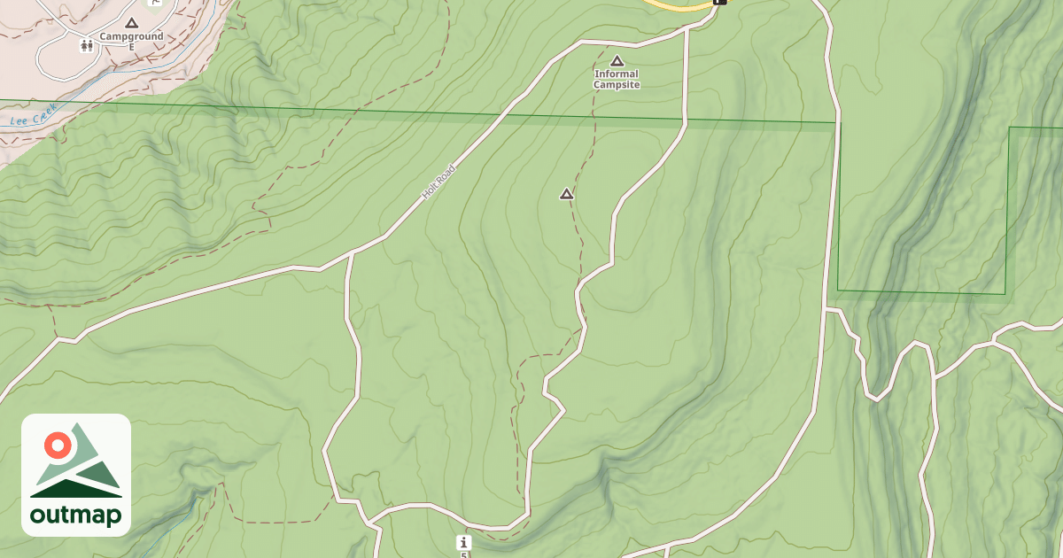 Map of USFS National Forest System Roads {70B218F4-5BAA-49FE-B0E5-2504809DC660}