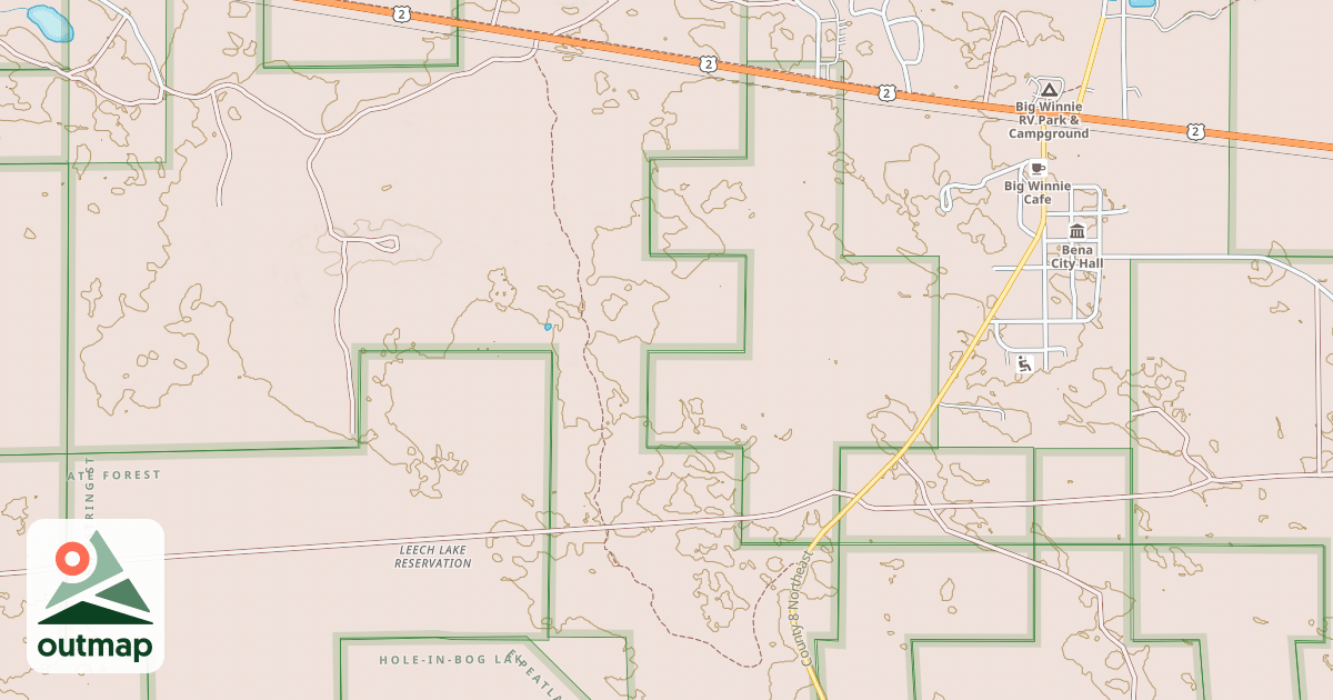 Map of BENA OLD DUMP
