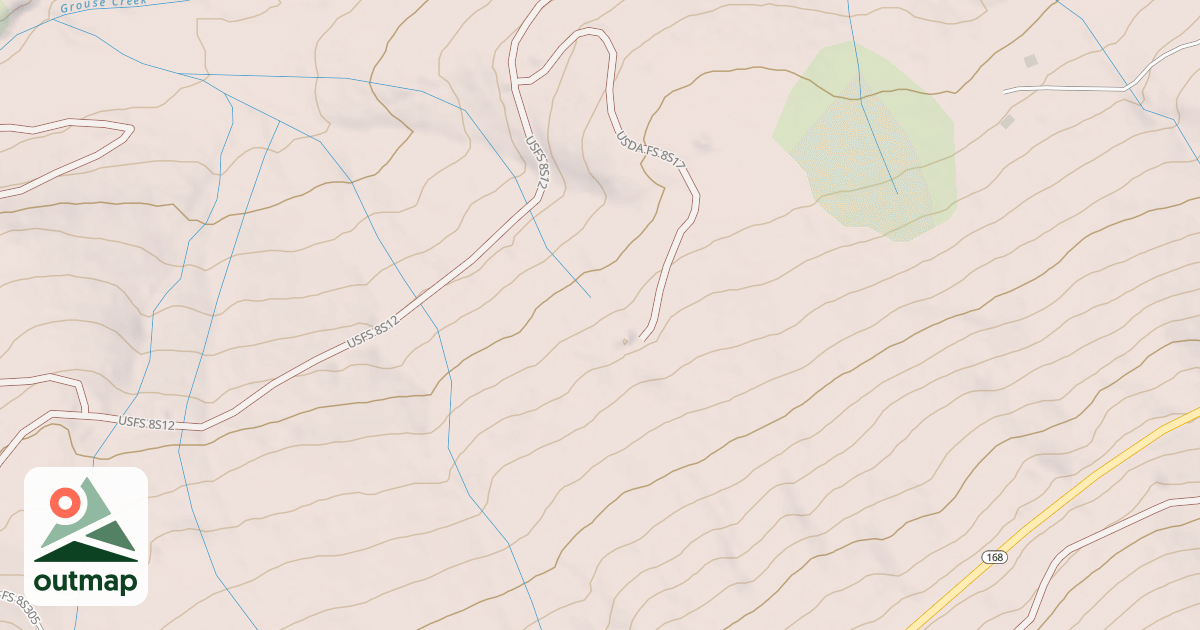Map of ANTHILL SPUR