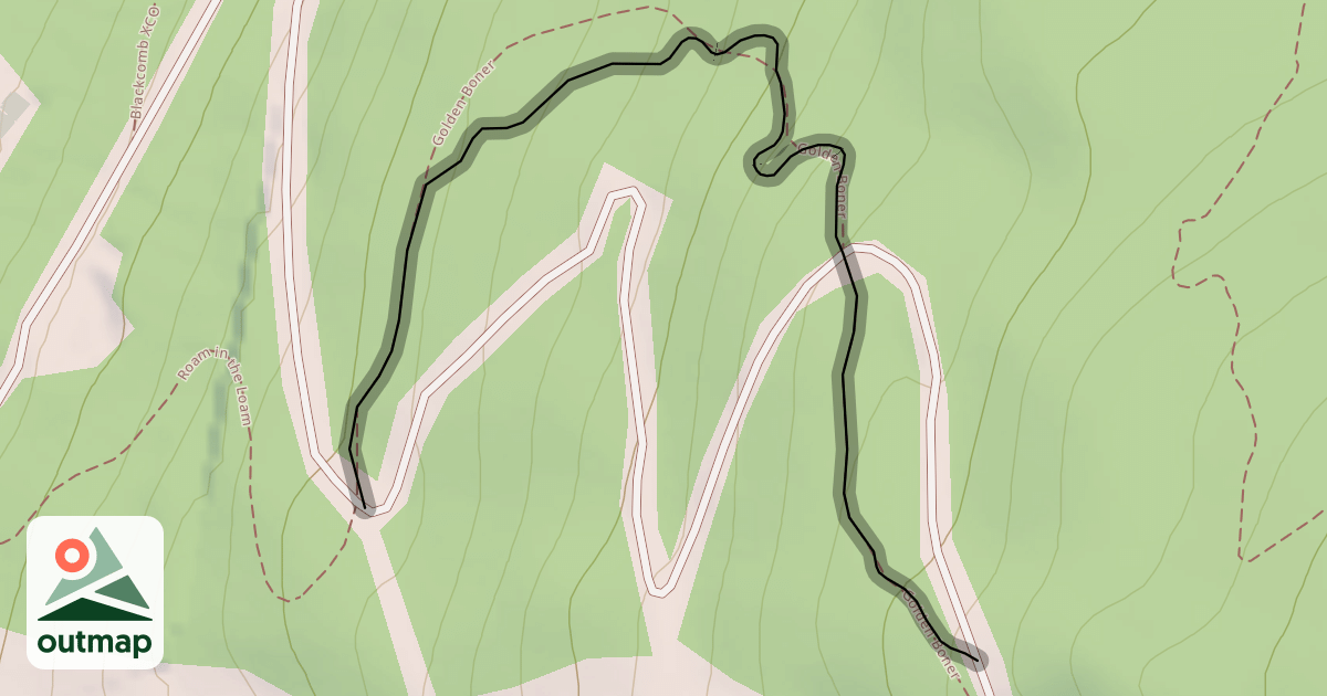 Map of Lower Golden Boner