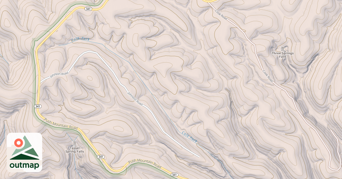 Map of USFS Motor Vehicle Use Map Roads {68C6B82F-6597-43BA-B877-6E9970075701}