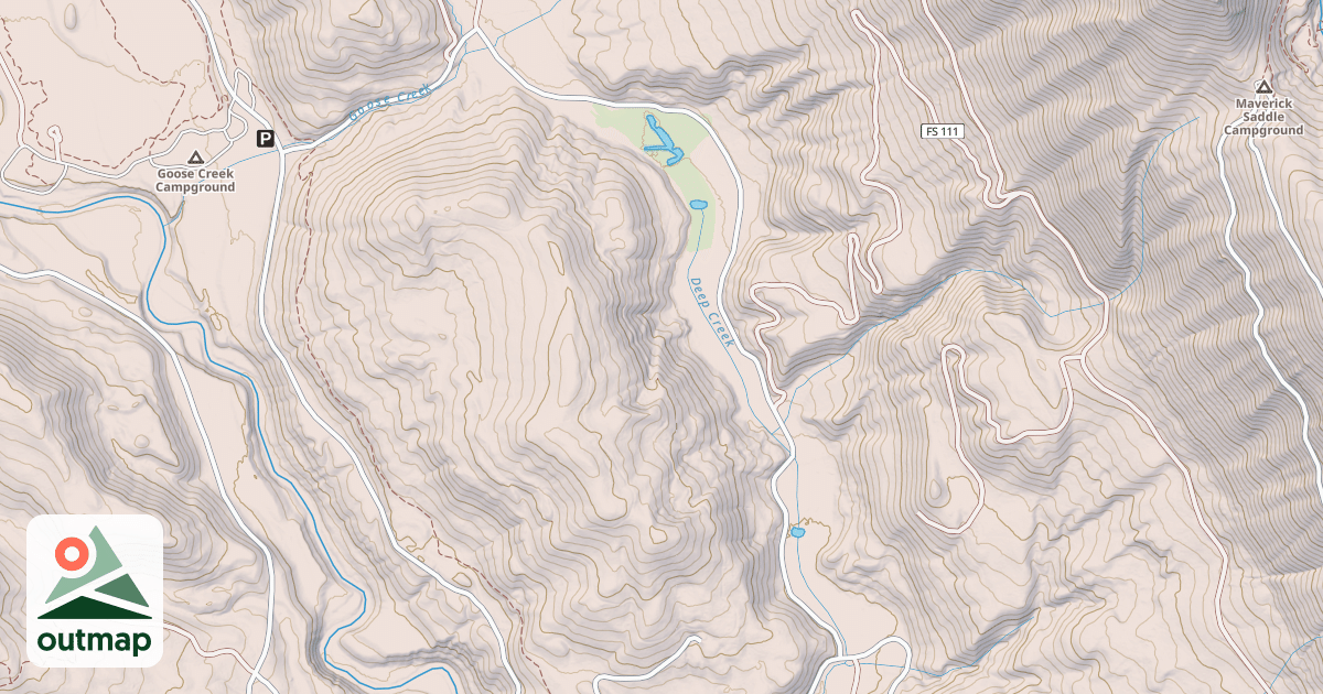 Map of GOOSE CREEK