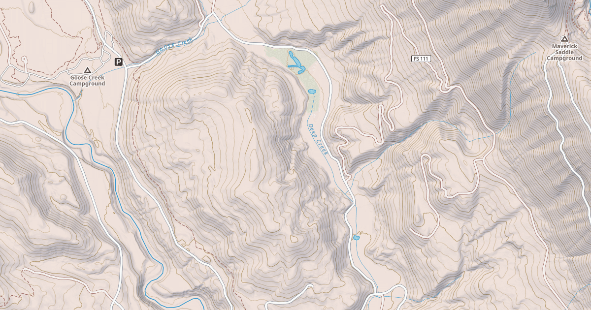 Map preview of GOOSE CREEK