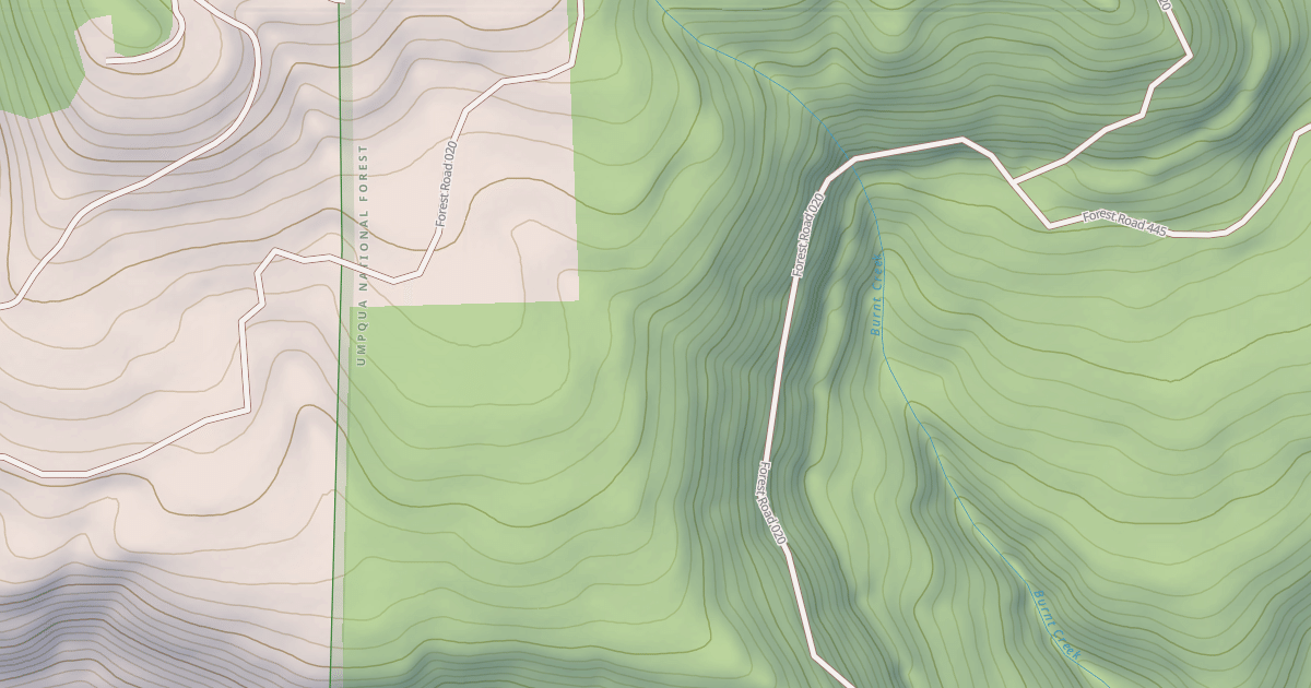Map preview of BURNT MTN THIN T.S.