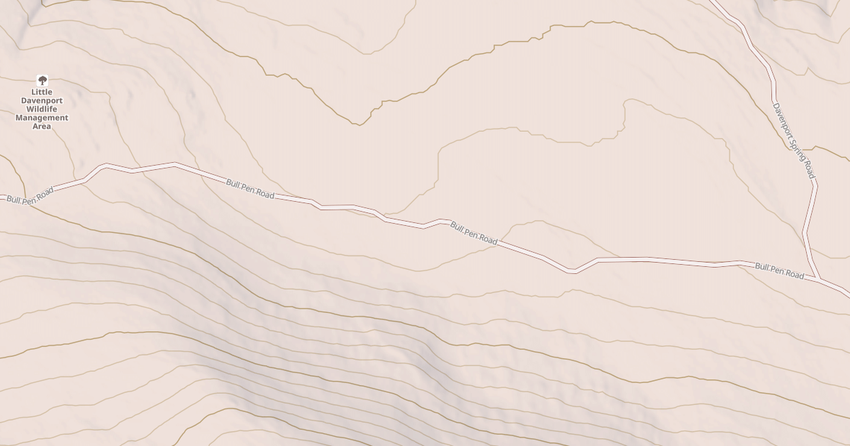 Map preview of BLM National GTLF Public Motorized Roads f1555a45-37b6-4714-9042-1c981187c25f