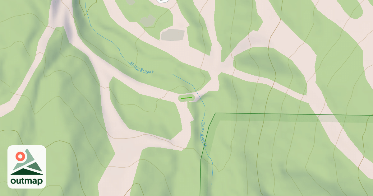 Map of Bear Notch Pass