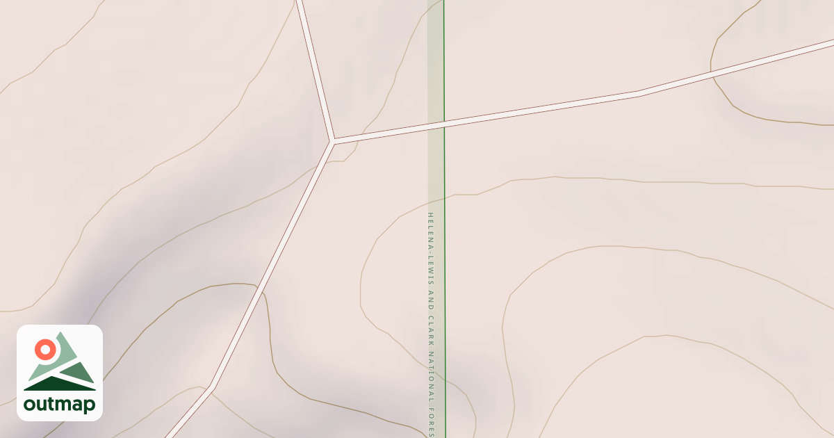 Map of SPOTTED CREEK JEEP