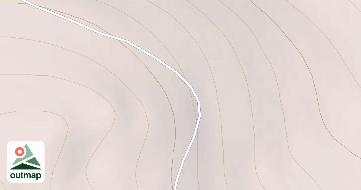 Map of Little Camas Creek