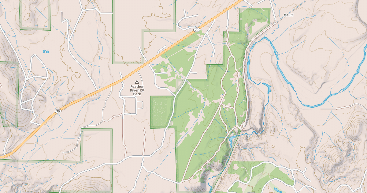 Map preview of CLAIRVILLE LOOP