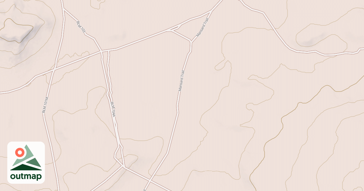 Map of BLM National GTLF Public Motorized Roads 13b938ae-d0eb-4926-9cb8-94d8e13c25b8