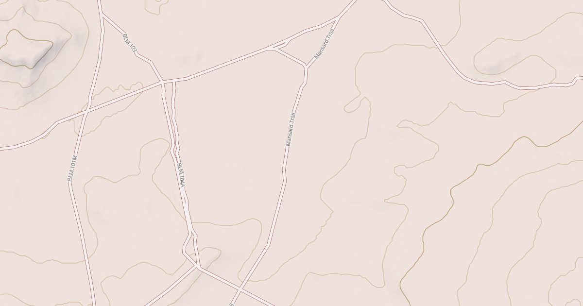 Map preview of BLM National GTLF Public Motorized Roads 13b938ae-d0eb-4926-9cb8-94d8e13c25b8