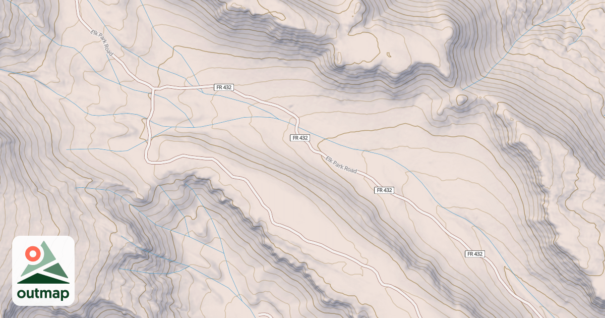 Map of ELK PARK