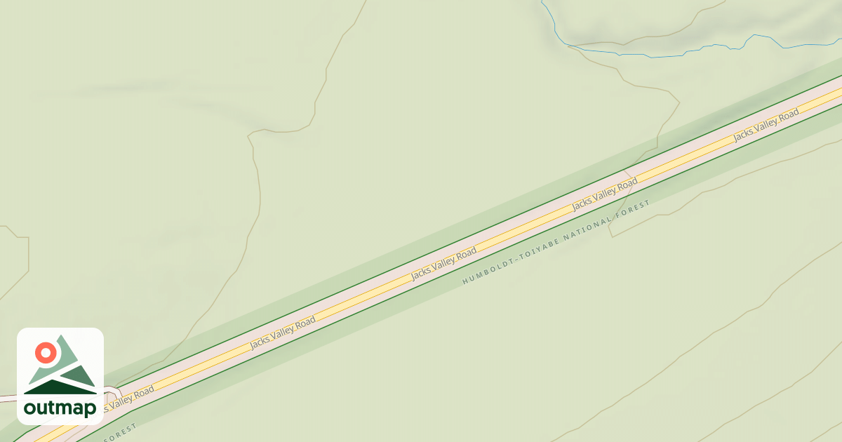 Map of WILDLIFE AREA ROAD