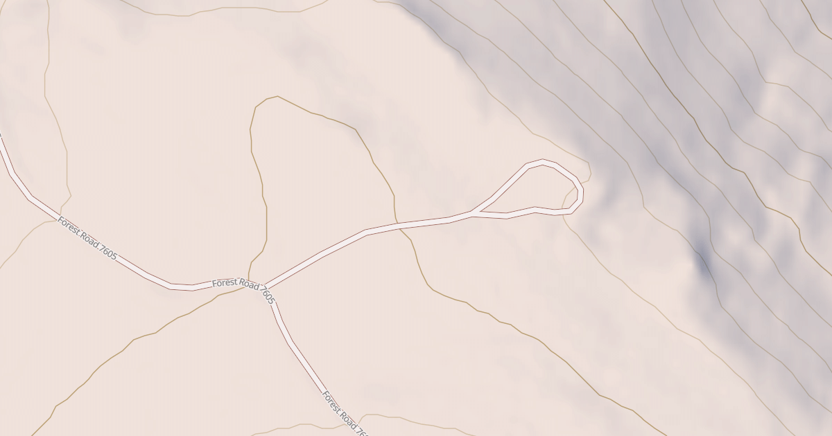 Map preview of BURLEY MTN SPRING