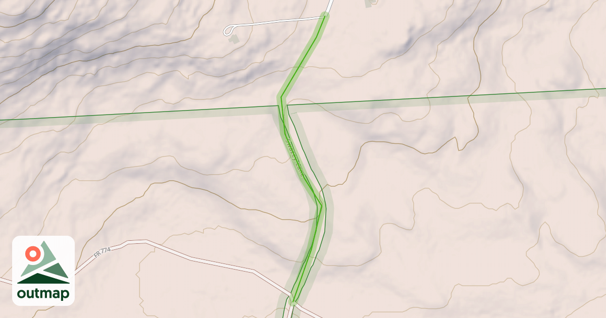 Map of Swazey Lane