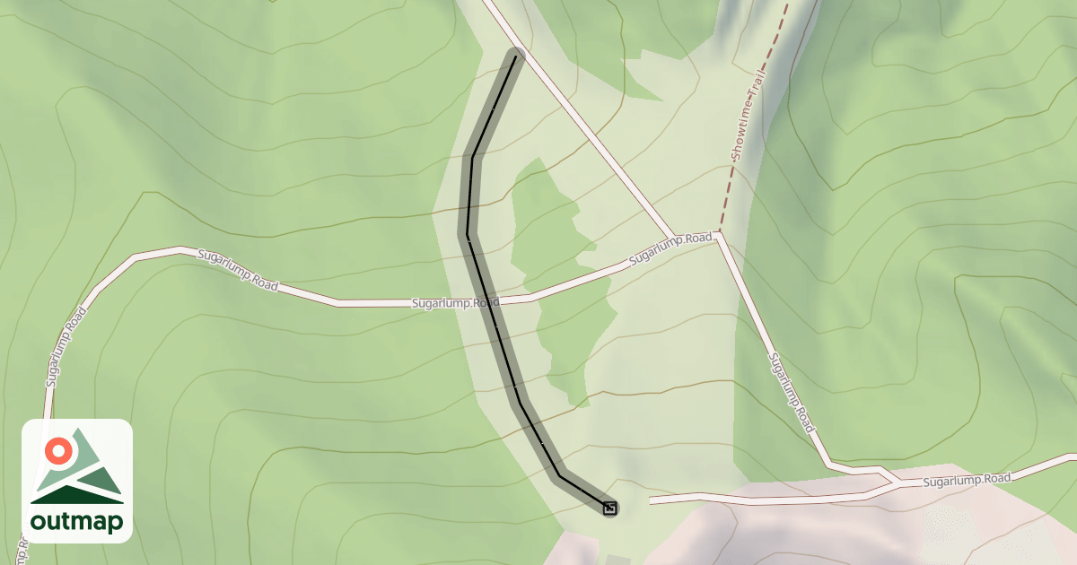 Map of Rip's Run