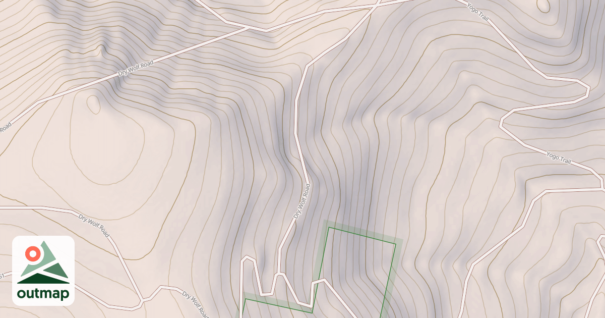 Map of DRY WOLF
