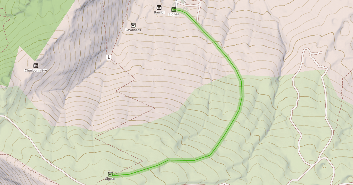 Map preview of Les Campanules