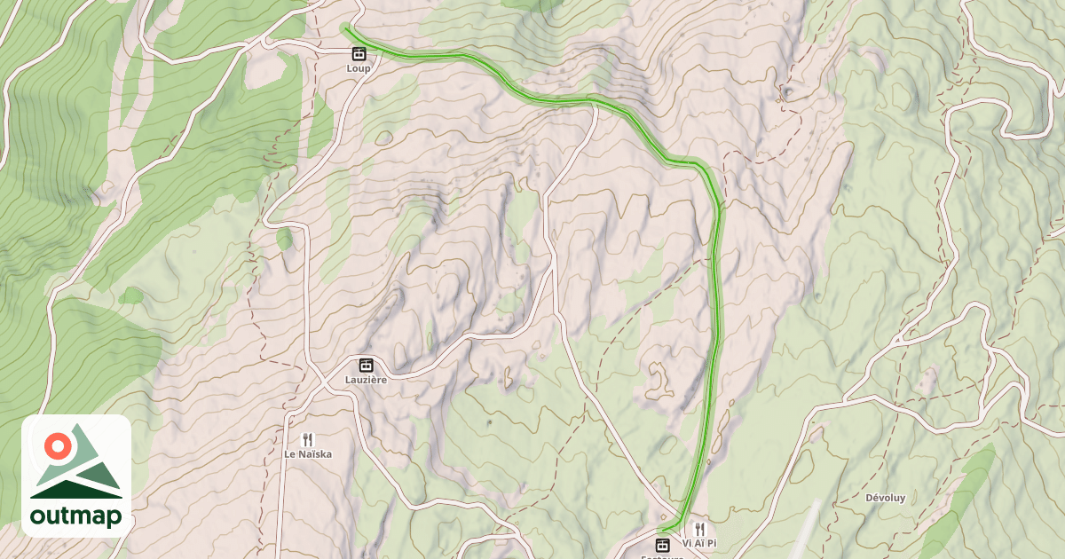 Map of Jonction Joue