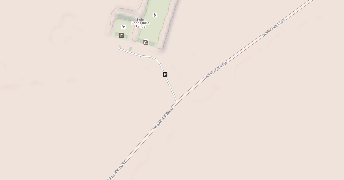 Map preview of TWIN PONDS RIFLE RANGE