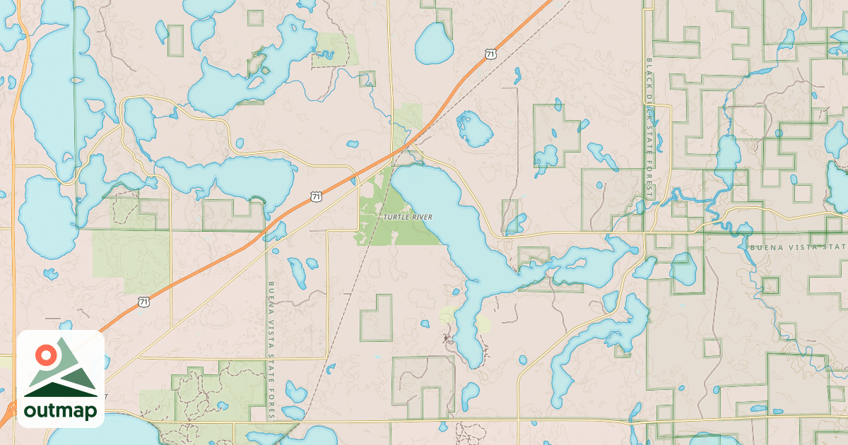 Map of Timber Trails