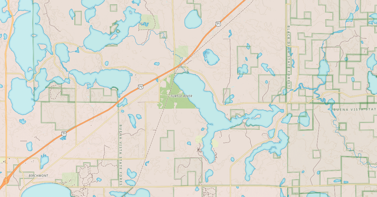 Map preview of Timber Trails