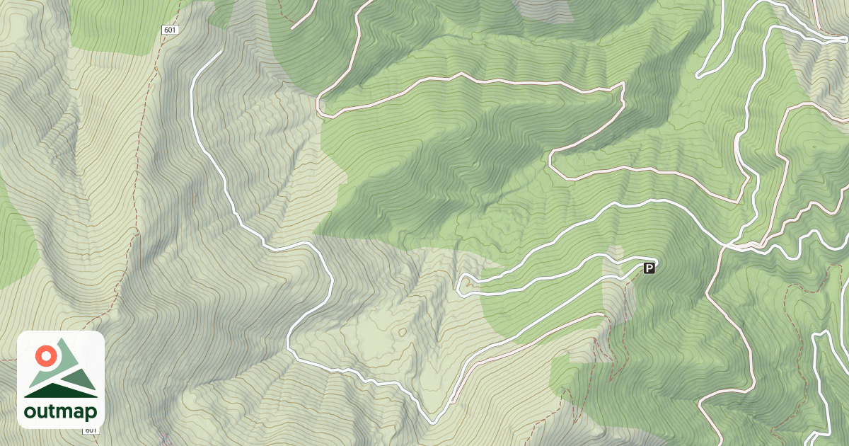 Map of (FDR) LAIRD CREEK