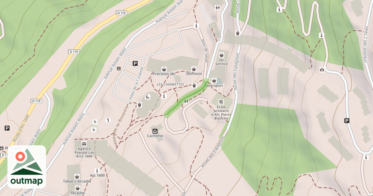 Map of Bois de Saule