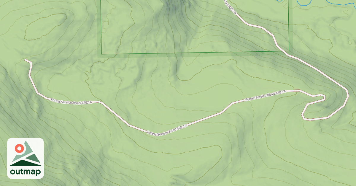 Map of COW CR RESVR
