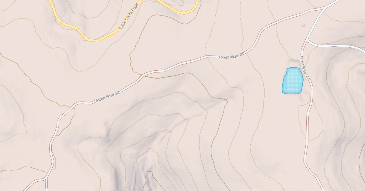 Map preview of USFS National Forest System Roads {8D50EA2A-E336-4D30-B6B1-C2A8BCCDFDC5}
