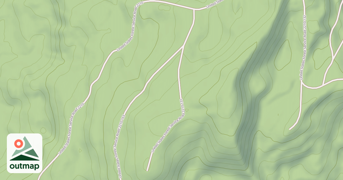 Map of USFS National Forest System Roads {7D2333E5-2620-48A2-B0DD-7D04564A2E74}