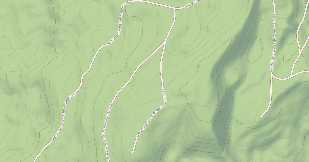 Map preview of USFS National Forest System Roads {7D2333E5-2620-48A2-B0DD-7D04564A2E74}
