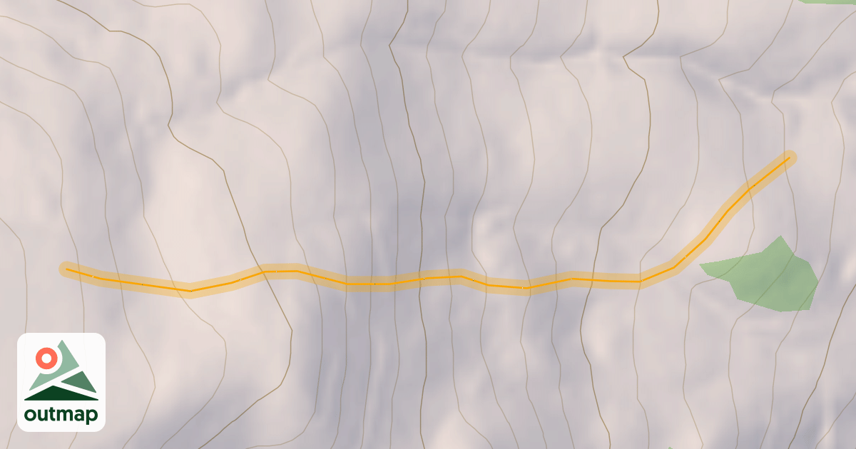 Map of Gimette Hors Piste