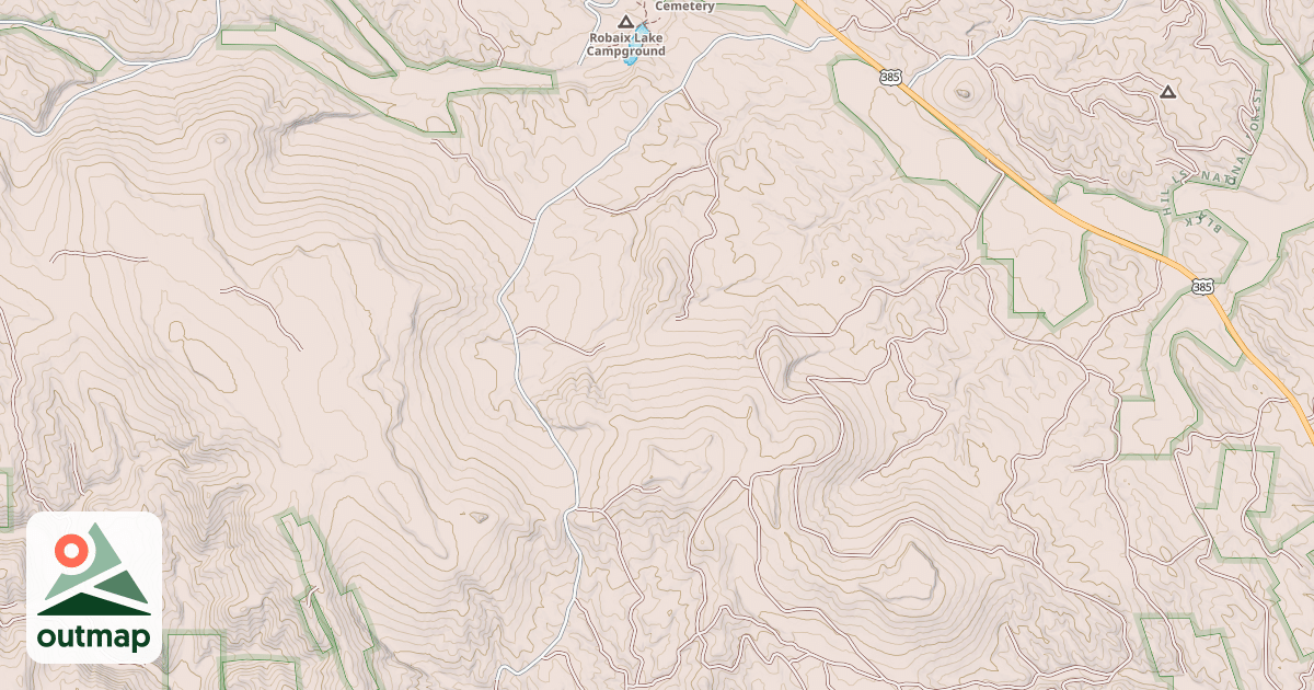 Map of BOXELDER RIDGE