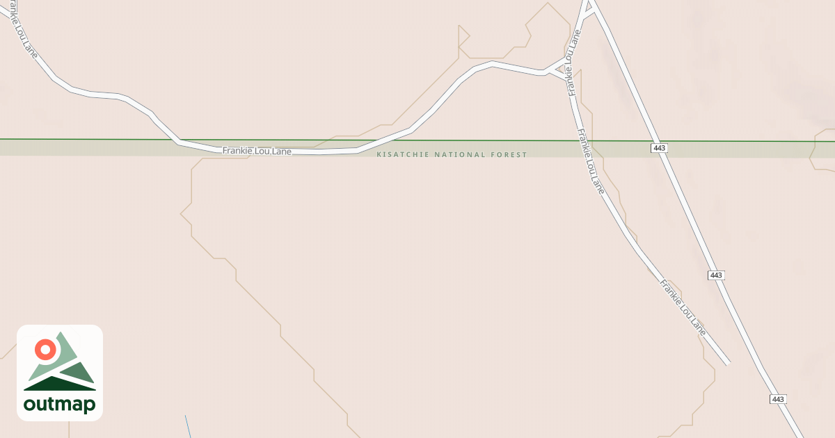Map of USFS National Forest System Roads {3EAEFEE7-71EA-47C6-A6AE-4CF21B709508}