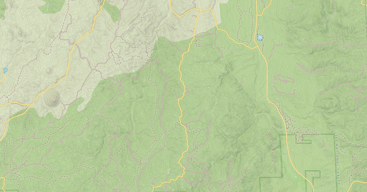 Map preview of RULE RIDGE
