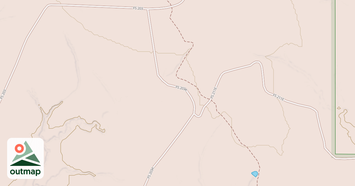 Map of SINCLAIR SPUR